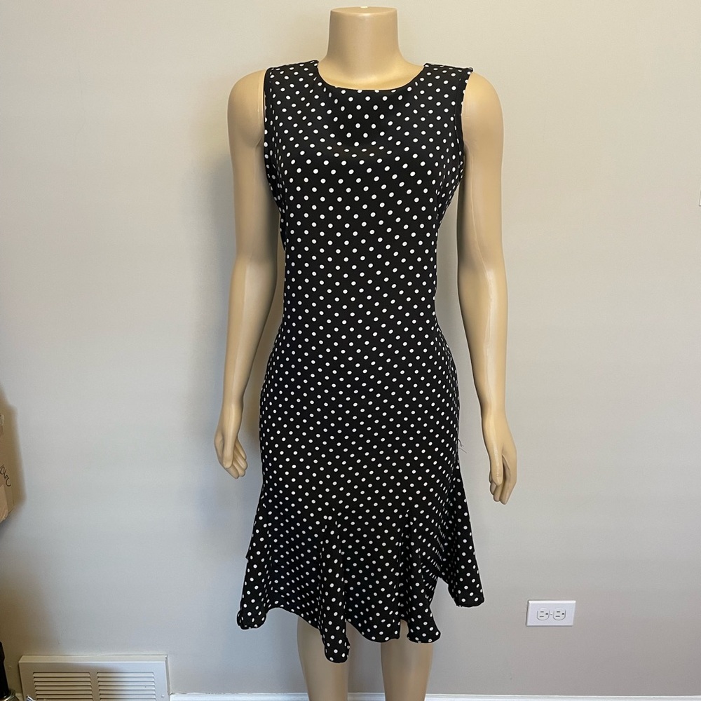 Black Polka Dot Dress